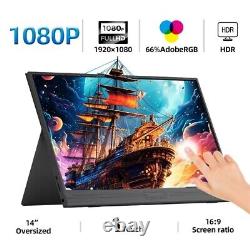 14 ZSUS Ultra HD Touch Screen Monitor 1080p, HDR, IPS, Free Sync, USB-C