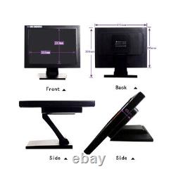 15/17 LCD Touch Screen Monitor VGA POS Cash Register System Retail /Restaurant