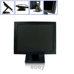 15 Inch TFT LCD Touch Screen Monitor Display Set HD TV RGB VGA USB Touchscreen
