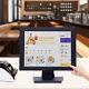 15 Inch Usb Touch Screen Mointor Retail Pos Vga Cash Register System Lcd Display