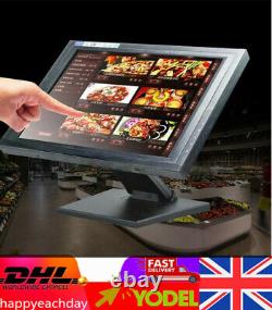 15 USB Touch Screen Monitor LCD Display Restaurant Retail Bar VGA Monitor SALE