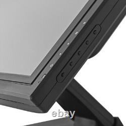17 LCD Display Touchscreen POS Touch Screen LED Monitor USB VGA for Restaurant