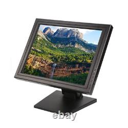 17 LCD Touch Display USB Touchscreen Monitor for PC POS Cashier Restaurant Bar