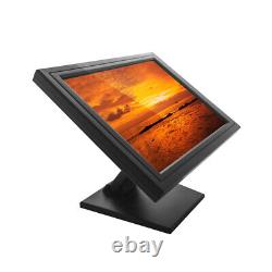 17 LCD Touch Screen Monitor Display Multimedia USB VGA POS Retail POS Standing