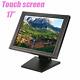 17 Touch Screen Monitor Retail Bar Usb Vga For Cash Register Pc System