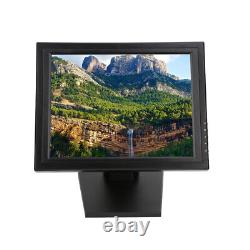 17 VGA LCD Touch Screen POS Retail TouchScreen Monitor For Restaurant Bar Kiosk