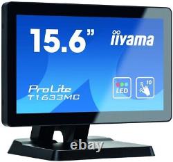 Iiyama 15.6' P-Cap 10 point multi-touch monitor with edge-to-edge glass T16