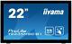 Iiyama 22 Black Led Monitor Full Hd Speakers Vga Dvi And Usb T2235msc-b1 Mo
