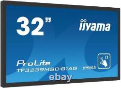 Iiyama ProLite TF3239MSC-B1AG 32 Full HD AMVA3 Touchscreen Monitor 32 Display